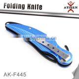 Hot 3Cr13 Blade Aluminum Alloy Handle Folding Knife Hunting Pocket Knife Tools thumbnail-3