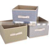 Uncovered Classical Stripe Storage Box thumbnail-1