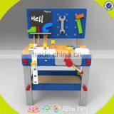 2017 Wholesale Kids Wooden Toy Workbench New Design Baby Wooden Toy Workbench Cheap Children Wooden Toy Workbench W03D076A thumbnail-2
