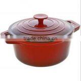 4 CAST IRON ENAMELED COOKWARE ITEMS IN USA/EU/CANADA thumbnail-4