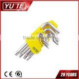 China High Quality 9pcs Short Arm Torx Hex Key Set &hex Key Wrench thumbnail-1