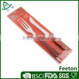 2pcs Stainless Steel BBQ Set Knife and Fork With Wooden Handle thumbnail-1