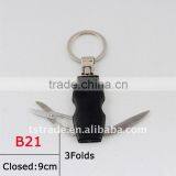 2014 Small Mini Pocket Bottle Opener Keychain Knife B21 thumbnail-1