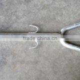 Factory Sale High Quality Steel Ground Screw Fork Anchor for Greenhouse Building thumbnail-2