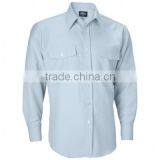 Custom Mining Industrial Work Uniform Mens 100% Cotton Short Sleeve Workwear Shirts thumbnail-3