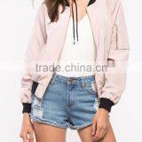 Women Hot Sale Guangzhou OEM Bomber Smart Jacket Woman thumbnail-1