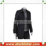 Outlet Coat Stock Mens Wool Coats, Long Coats Closeout,140801l thumbnail-1