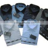 Buying in Large Quantity Colorful Stock Men's Shirts for Promotion thumbnail-1