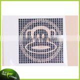 Nailhead Laser Metal Cut Printing Iron on Motif for Garment thumbnail-2