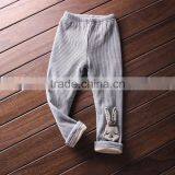 S15252A Girls Winter Baby Elastic Waist Leggings Cute Rabbirt Children Cotton Thicken Pants thumbnail-5