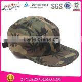 2014 Wholesale Cheap Custom 5 Panel Leather Strap Back Hats With Metal Buckle thumbnail-1