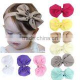 Kids Girls Baby Headband Toddler Bow Flower Hair Band Accessories Headwear thumbnail-1
