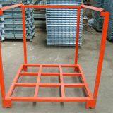 Metal Heavy Duty Warehouse Storage Tier Rack Stacking Folding Rack