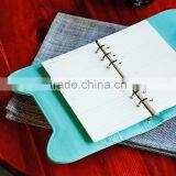 48K PU Cover Planner 6 Holes Loose Leaf Binder Clip Organizer Customizable Debossed/embossed Logo Animal Shape Hadbag Notebook thumbnail-3