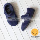 Canvas Fabric Girl Shoes, Magic Hook and Loop Kids Shoes thumbnail-3