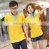 Unique Yellow&blue Couples Polo Shirt Adults for Love thumbnail-1