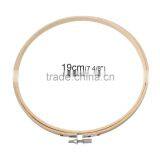 Cross Stitch Supplies Circle Round Natural Bamboo Wholesale Embroidery Hoops thumbnail-4