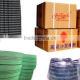 All Black Elastic Webbing in Sofa thumbnail-1