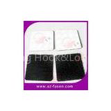 Black Square Velcro Self Adhesive OEM Nylon And Polyester