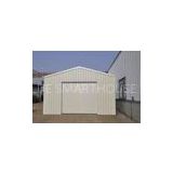 Industrial Prefabricated Metal Car Sheds / Car Parking Shed With Light Weight