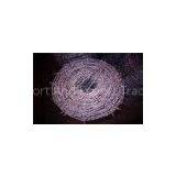 Single Twist / Double Twist Barbed Wire For Pasture / Railway Fence