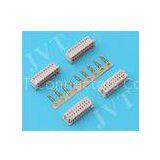 Dual Row Wire to Board Connector With 20 - 40 Poles 3A AC/DC Rating Current