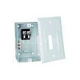 50A Single Phase 2 Way Residential Electrical Distribution Box / Load Center