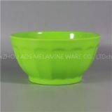 Green Color Melamine Plastic Mixing Salad Soup Bowl thumbnail-1