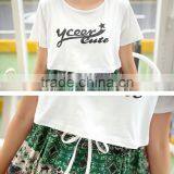 Korean Style Short Sleeve Blouse Printed Pregnant Maxi Dresses Ladies Maternity Dress thumbnail-5