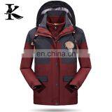 Men Fashion Waterproof Warm Jacket Detachable Winter Jacket