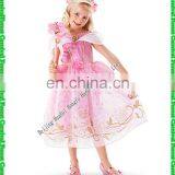 2016 Frozen Elsa Girl Party Dress , The New Children Dress Roses Sleeping Beauty Frozen Elsa ANNA Dress Cartoon 79825-1 thumbnail-4