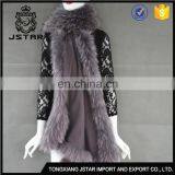 Xcellent Quality Rabbit Raccoon Poncho Pushmina Like Shawl Real Fur Stole thumbnail-4