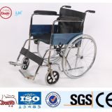 2017 folding chrome plate wheelchair from China