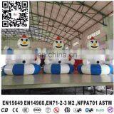 Inflatable Indoor Ball Pool Attractions Proof Children Commercial Indoor Playground Equipment With Trampoline