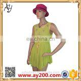 New Design Durable Lady Woven Models Blouses Shirt In Chiffon thumbnail-4