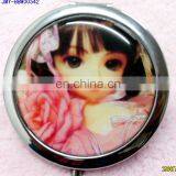 Cute Barbie Doll Fashion Promotional Matel Pocket Mirror thumbnail-6