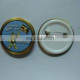 newest plastic button badge for promotional gift