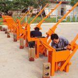 QMR2-40 Small Manual Clay Interlocking Block Machine thumbnail-2