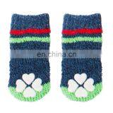 Wholesale Newest Pet Socks Knitted Comfortable Anti-Slip Fleece Dog Socks thumbnail-3