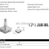 High Quality Stainless Steel 304 Handrail Support Round Square Tube Bracket thumbnail-4