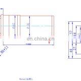 24V High Torque Low RPM Brushless DC Worm Gear Motor for Cultivator E207M thumbnail-3