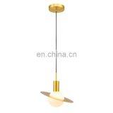 Nordic Flying Saucer Modern Simple Saturn Glass Chandelier Pendant Light thumbnail-5