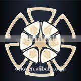 Modern Creative Living Room Lights Luxury Bedroom Modern Restaurant Led Ceiling Lamp With 12 Fan Lights thumbnail-5