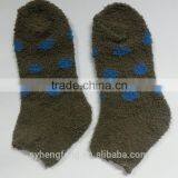 Winter Printed Cotton Velvet Room Socks thumbnail-4