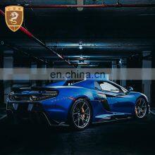 Upgrade To 675LT Style Front Bumper Rear Diffuser Spoiler Wing Body Kits For McLaren 650S thumbnail-3