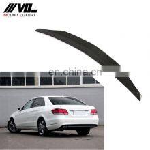 Carbon Fiber Trunk Spoiler for Mercedes Benz W212 E250 E350 E550 E63 AMG 2010-2014 thumbnail-1