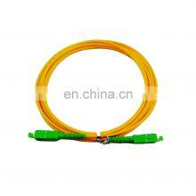 Qingdao factory single mode fiber optic cable SC/PC SC/APC patchcord copper