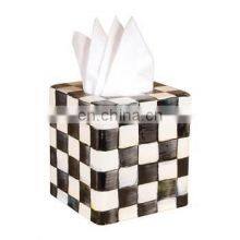 Chess Design Tissue Box