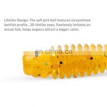 JOHNCOO 35mm 0.7g Paddle Tail Fishing Bass Pike Zander Soft Baits 50pcs/box thumbnail-2