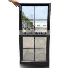 Anhui Weika Latest Single Hung Window Design Tempered Glass Aluminum Impact Window Hurricane Proof